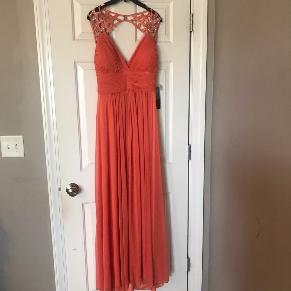 Floor length Betsy & Adam evening gown Size 12